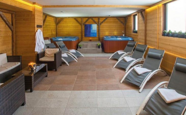 Hotel Chalet des Champions, Les Deux Alpes, Spa Lounge Chairs